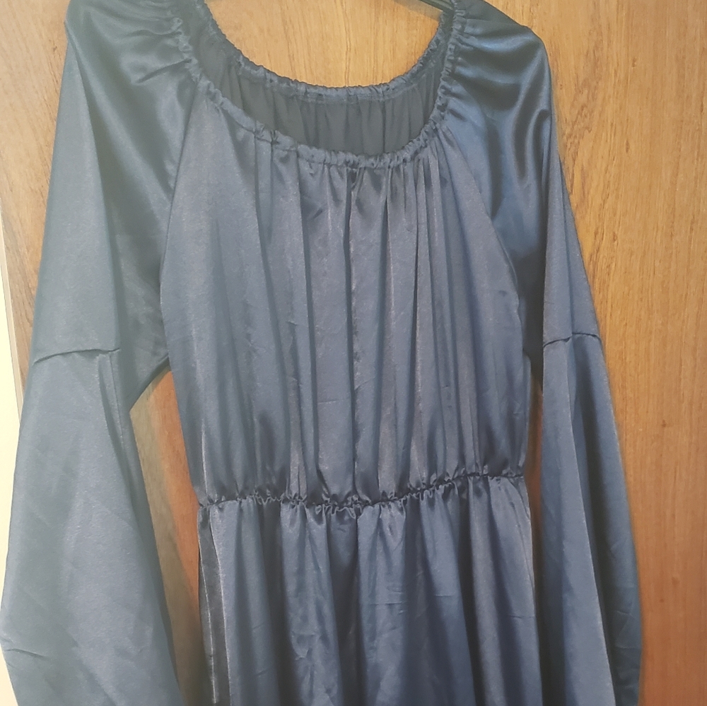 Blue Renaissance Gown Costume Dress
